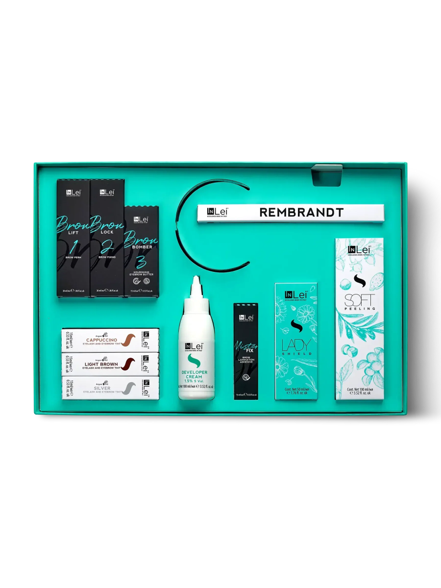 InLei® „BROW BOMBER KIT“ professionelles Set für Augenbrauenlaminierung - LashMaker Shop
