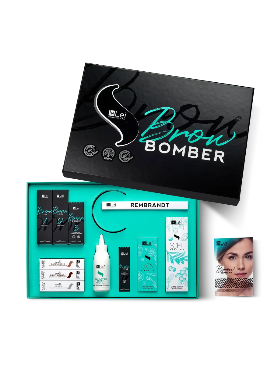 InLei® „BROW BOMBER KIT“ professionelles Set für Augenbrauenlaminierung - LashMaker Shop