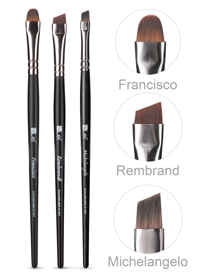 InLei® BROW COLLECTION Set mit professionellen Augenbrauenpinseln - LashMaker Shop