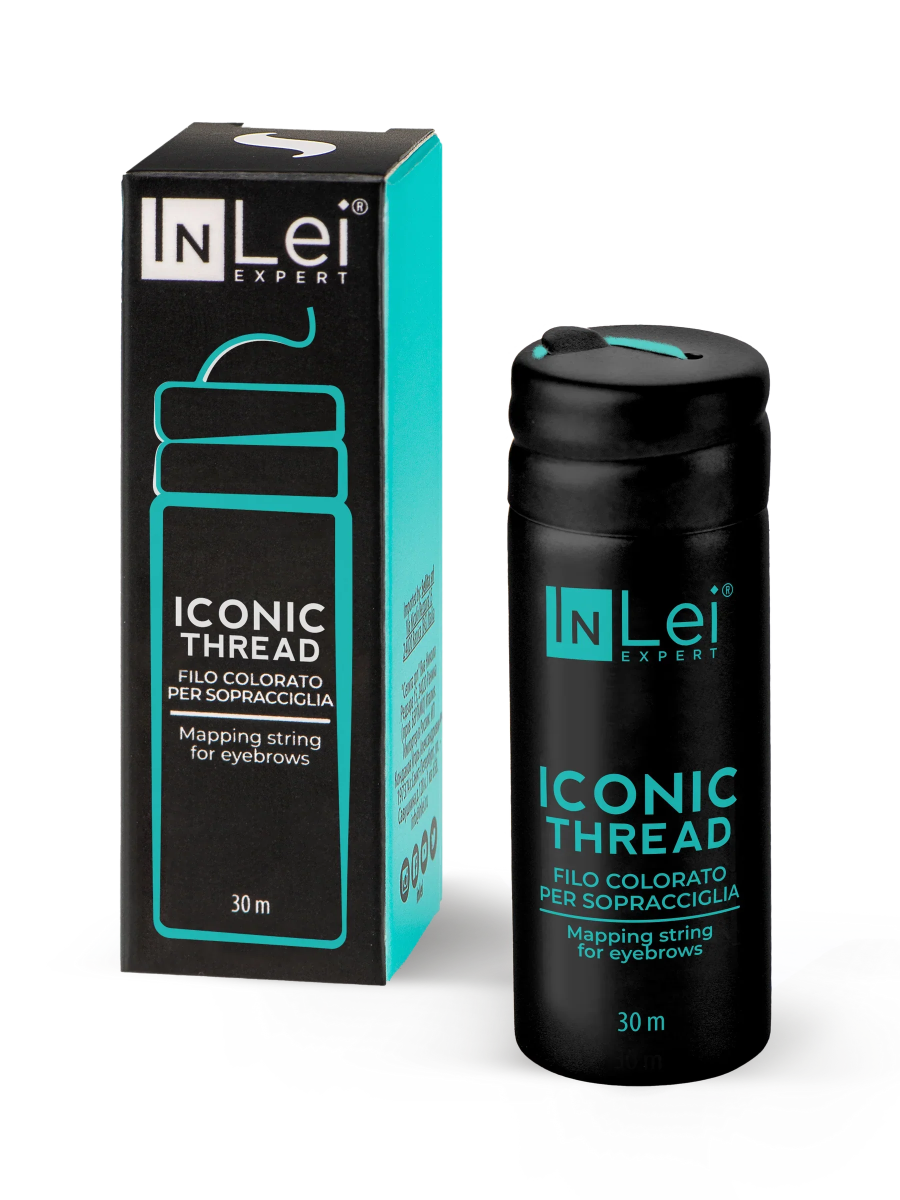 InLei ICONIC THREAD grüner Faden zum Nachzeichnen von Augenbrauen - LashMaker Shop