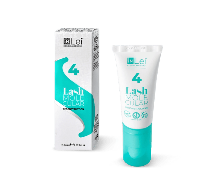 InLei® "LASH MOLECULAR 4" molekulare Rekonstruktion für Wimpern und Augenbrauen - 15ml - LashMaker Shop