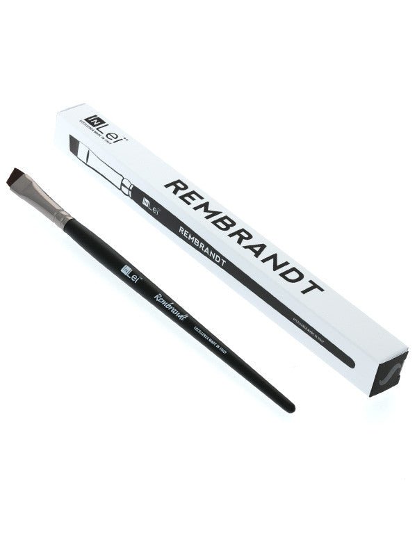 InLei REMBRANDT Profi - Schrägschnittpinsel, mit breitem Ansatz, für Brow Artist - LashMaker Shop