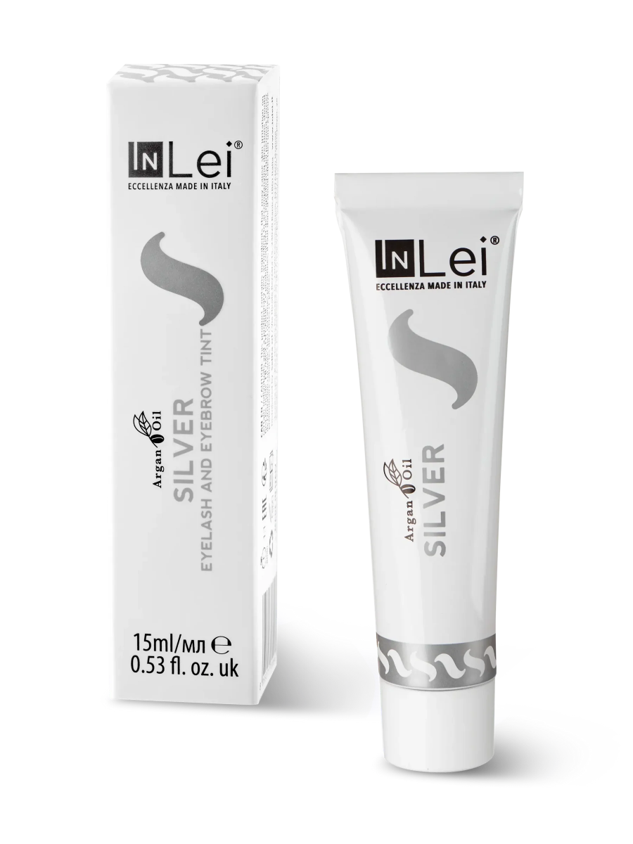 InLei® "SILVER" - Wimpern - und Augenbrauenfarbe - LashMaker Shop