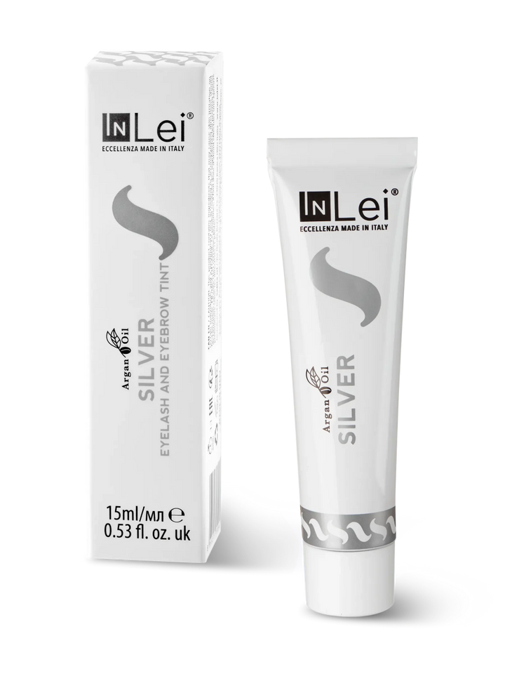 InLei® "SILVER" - Wimpern - und Augenbrauenfarbe - LashMaker Shop