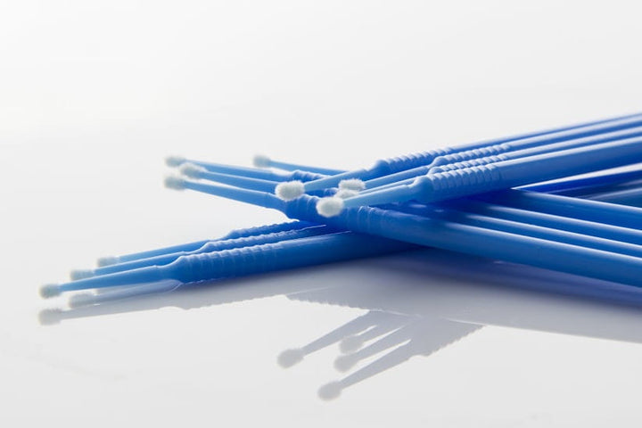 100 Mikrobürstchen blau - LashMaker Shop