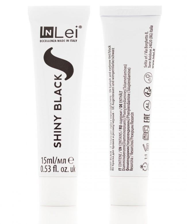 InLei Wimpern - und Augenbrauenfarben "SHINY BLACK" - Schwarz Farbe - LashMaker Shop