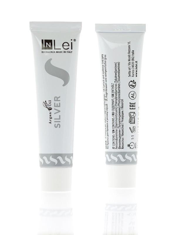 InLei Wimpern - und Augenbrauenfarben "SILVER" - graue Farbe - LashMaker Shop