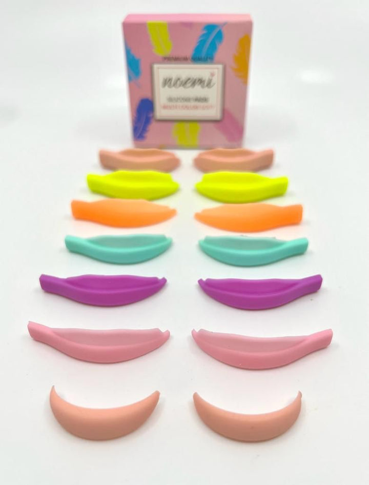 Noemi Multi Color Soft Universal Pads inkl. 1 Paar für die unteren Wimpern - LashMaker Shop