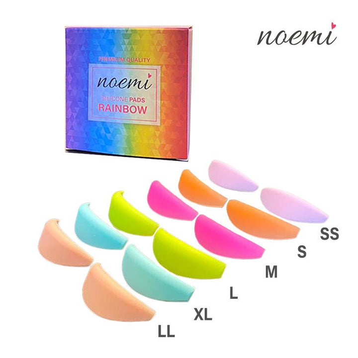 Noemi Rainbow - M - Curl - Mix Box 6 Paar - LashMaker Shop