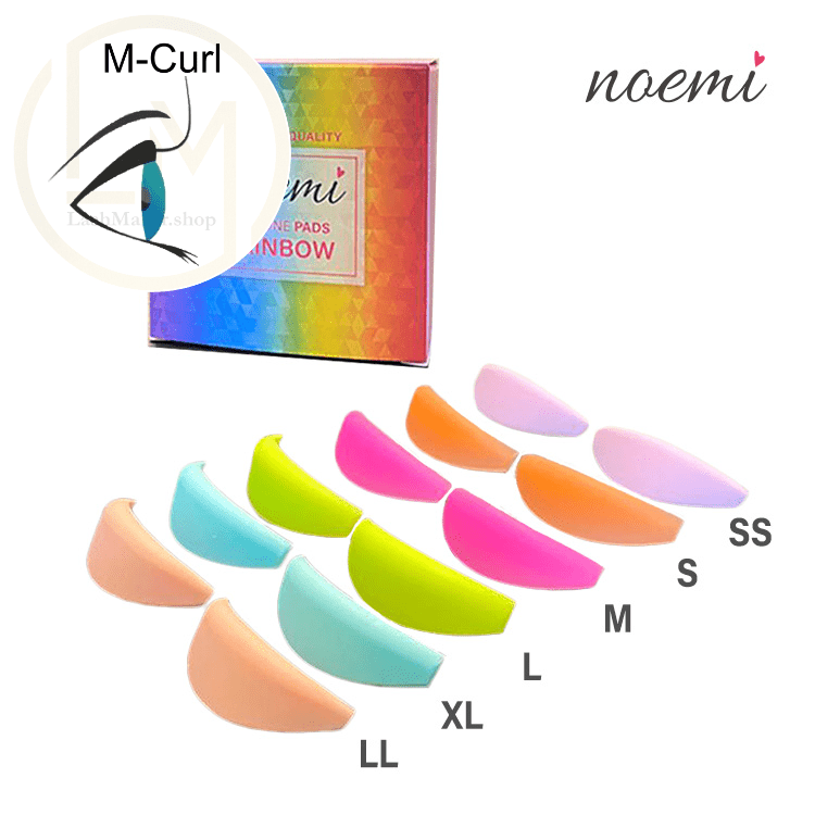 Noemi Rainbow - M - Curl - Mix Box 6 Paar - LashMaker Shop