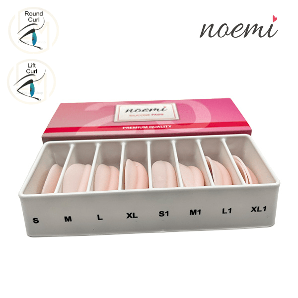 Noemi Silikonpads 2.0 - Premium 8 Paar Mix - LashMaker Shop