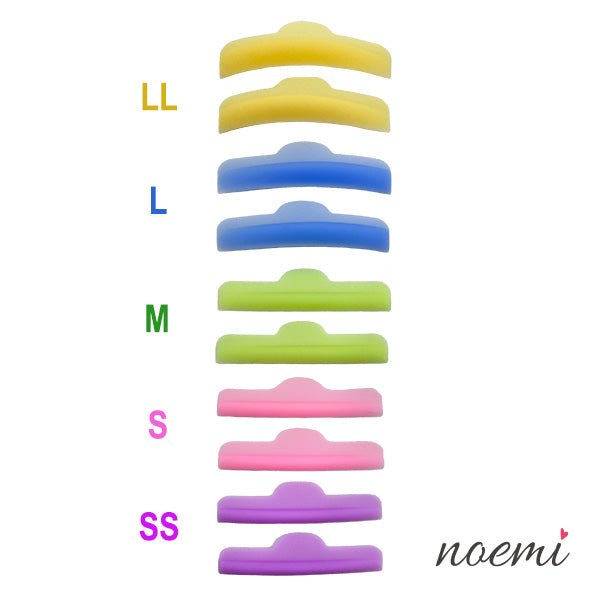 Noemi Silikonpads "Cloud" U - Curl - 5 Paar Mix - LashMaker Shop