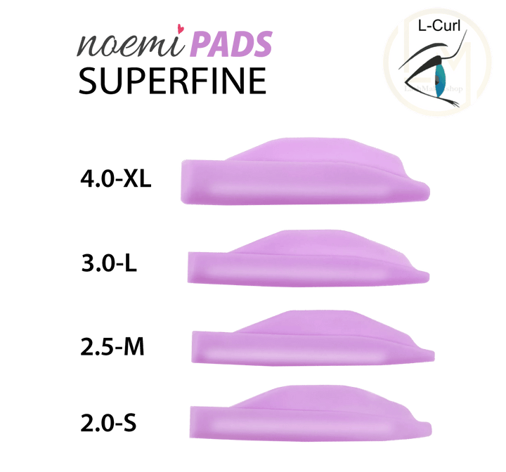 Premium Silikonpads Noemi SUPERFINE - 3 Paar zum Sparpreis - LashMaker Shop