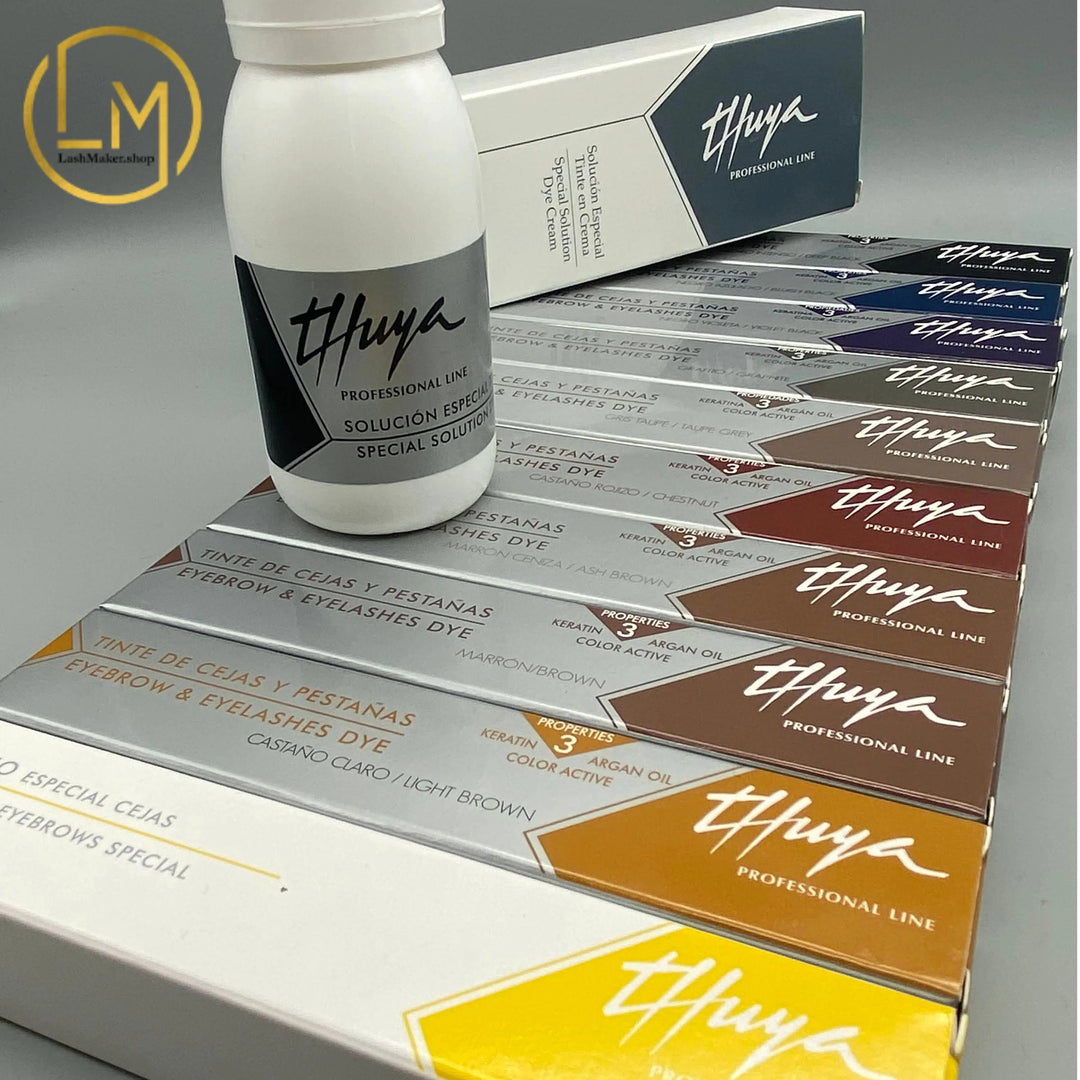 Einwirkzeiten und Anwendung Thuya - LashMaker Shop