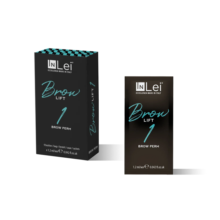 InLei® "BROW LIFT 1" Lifting für Augenbrauen 9 Stück Sachet a' 1,2 ml