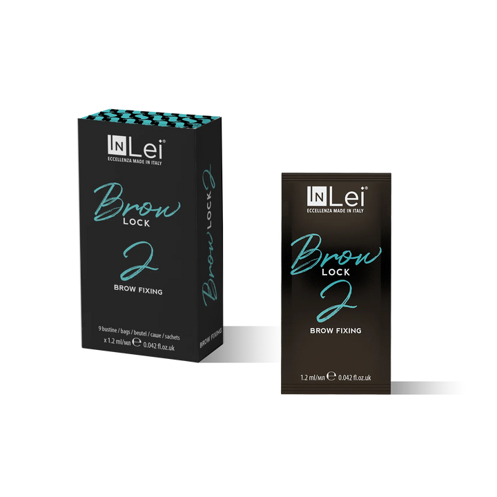 InLei® "BROW LOCK 2" Fixierung für Augenbrauen 9 Stück Sachet a1,2 ml