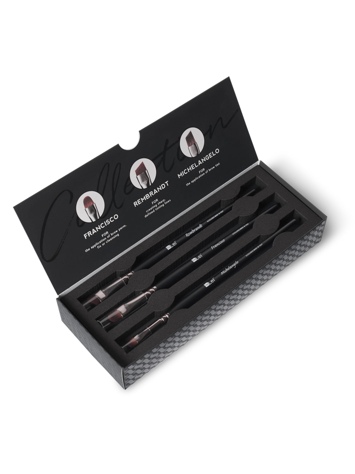 InLei® BROW COLLECTION Set mit professionellen Augenbrauenpinseln - LashMaker Shop