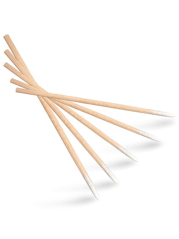 InLei COTTONES Holzstäbchen mit spitzer Spitze aus Baumwolle - LashMaker Shop