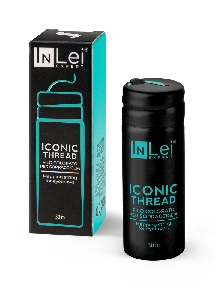 InLei ICONIC THREAD grüner Faden zum Nachzeichnen von Augenbrauen - LashMaker Shop