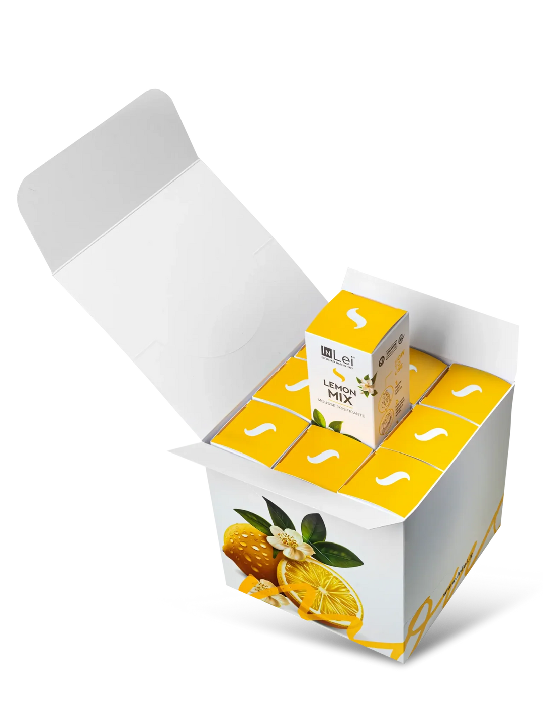 InLei® MOUSSE LEMON MIX - Thekendisplay 9 × 100 ml - LashMaker Shop 2