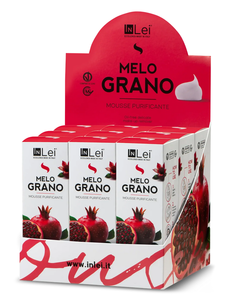 InLei® MOUSSE MELOGRANO - Thekendisplay 9 × 100 ml - LashMaker Shop