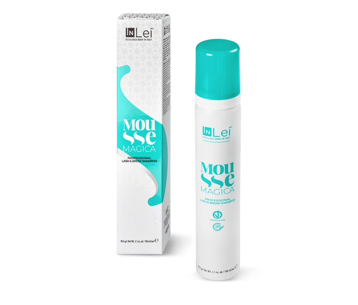 InLei® Professional Shampoo für Wimpern und Augenbrauen "MOUSSE MAGICA" 100ml - LashMaker Shop