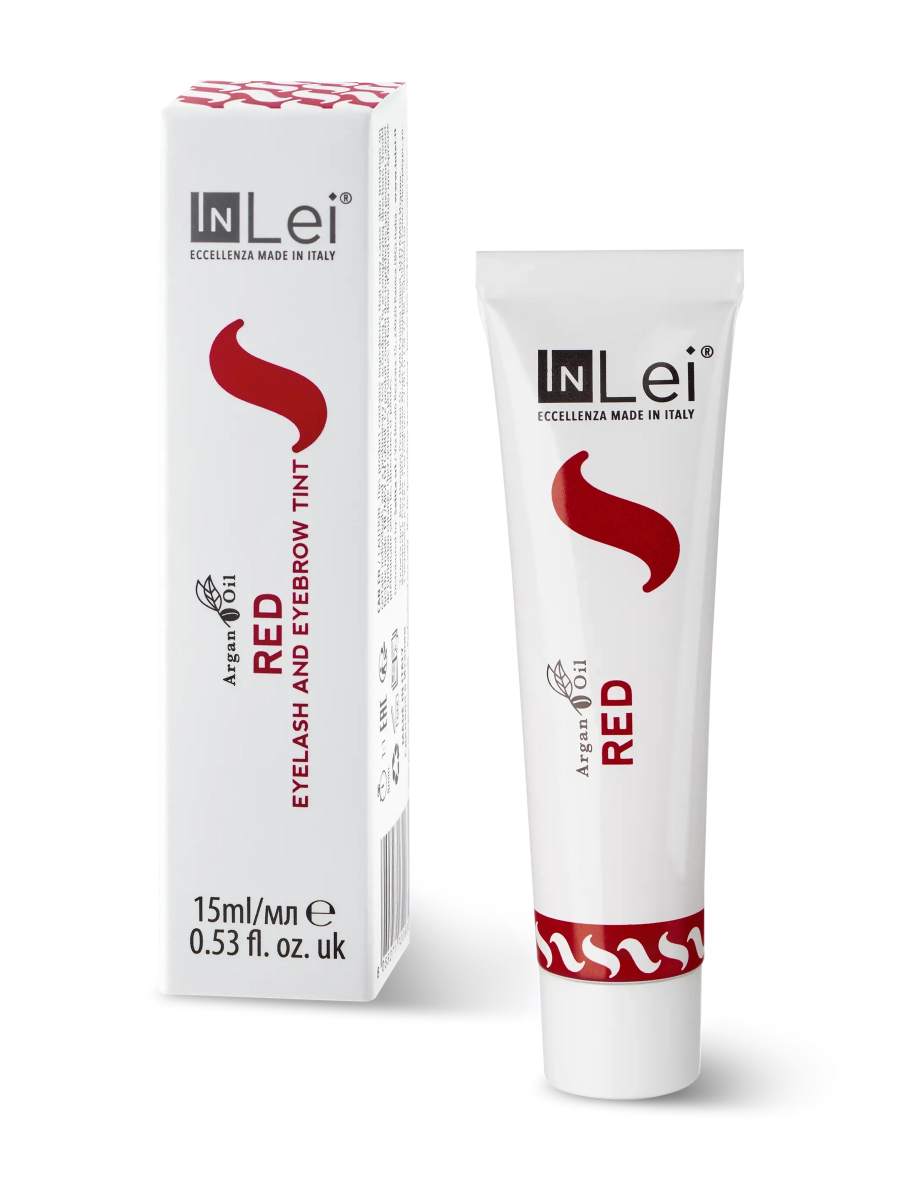InLei® "RED" - Wimpern - und Augenbrauenfarbe - LashMaker Shop