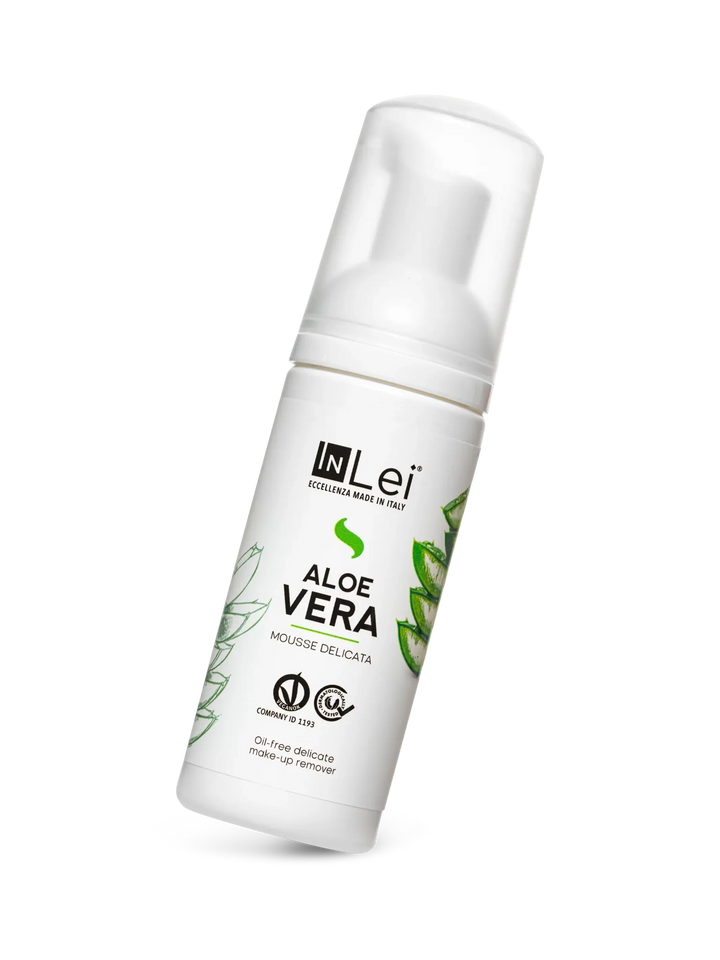InLei® MOUSSE ALOE VERA TRAVEL SIZE - Gesichtsreiniger 50 ml - LashMaker Shop
