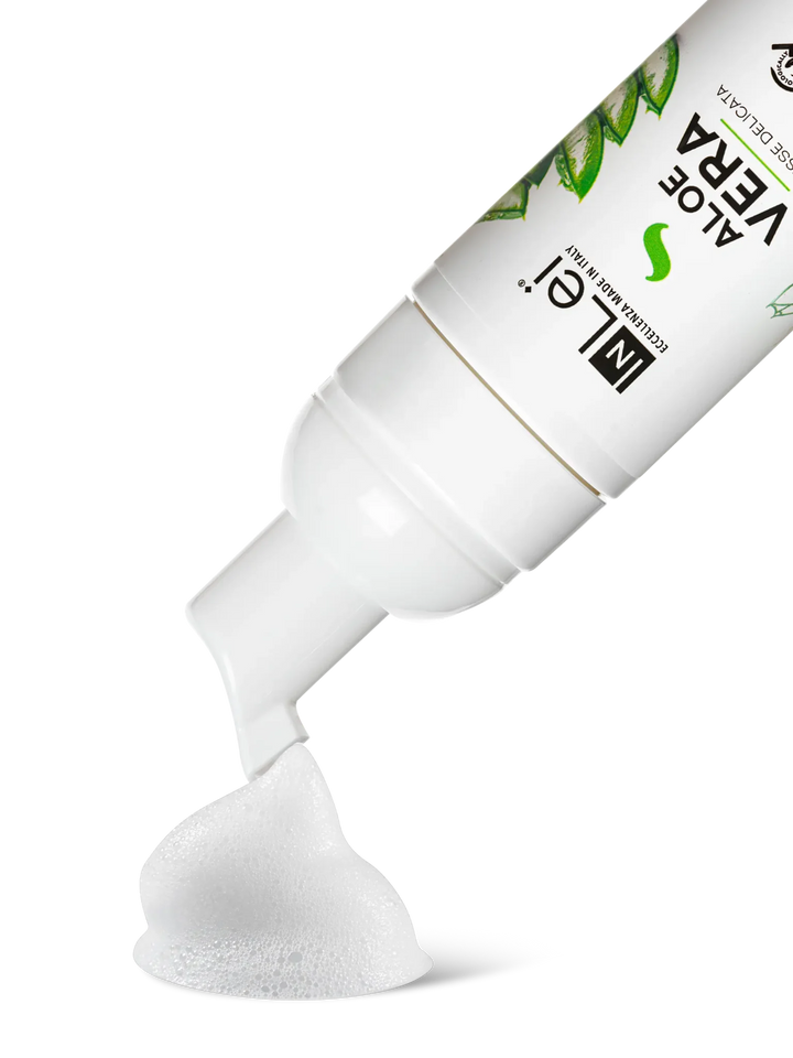 InLei® MOUSSE ALOE VERA TRAVEL SIZE - Gesichtsreiniger 50 ml - LashMaker Shop 2