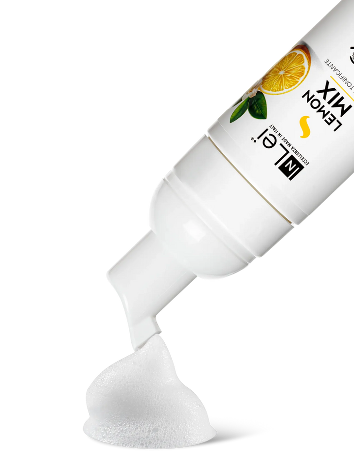 InLei® MOUSSE LEMON MIX TRAVEL SIZE - Gesichtsreiniger 50 ml - LashMaker Shop 2