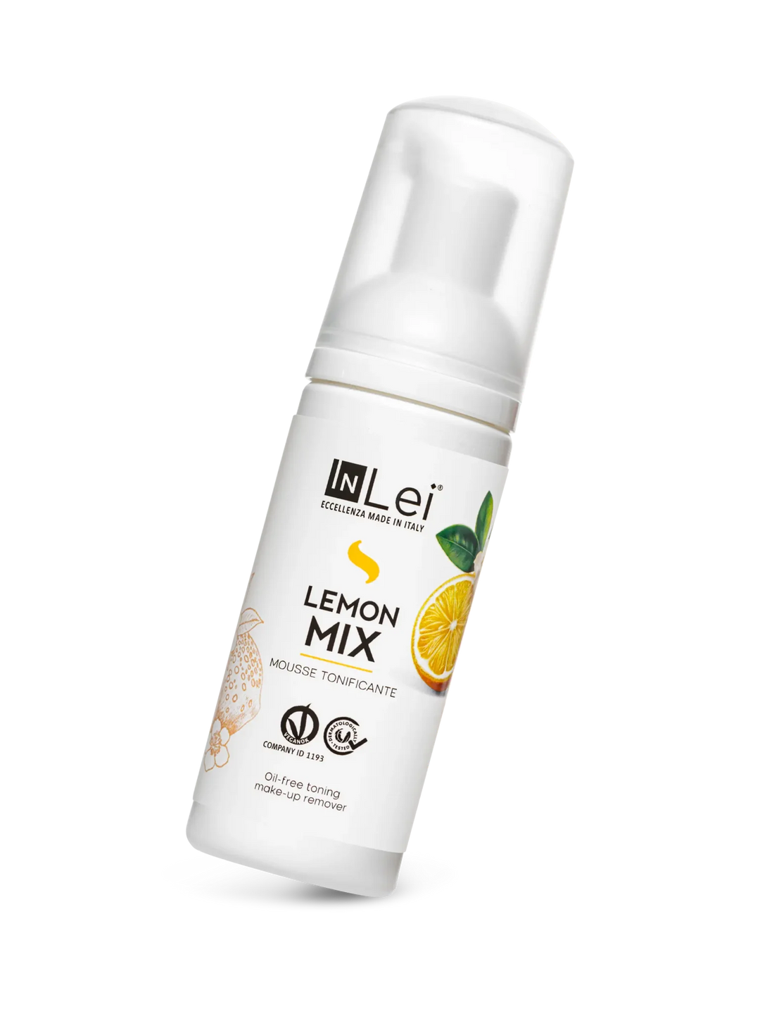 InLei® MOUSSE LEMON MIX TRAVEL SIZE - Gesichtsreiniger 50 ml - LashMaker Shop