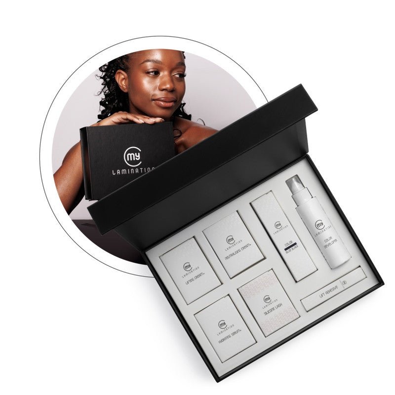 Wimpernverlängerung-Set Mit 120 Wimpernbüscheln – In Schwarz, Für Anfänger & DIY
