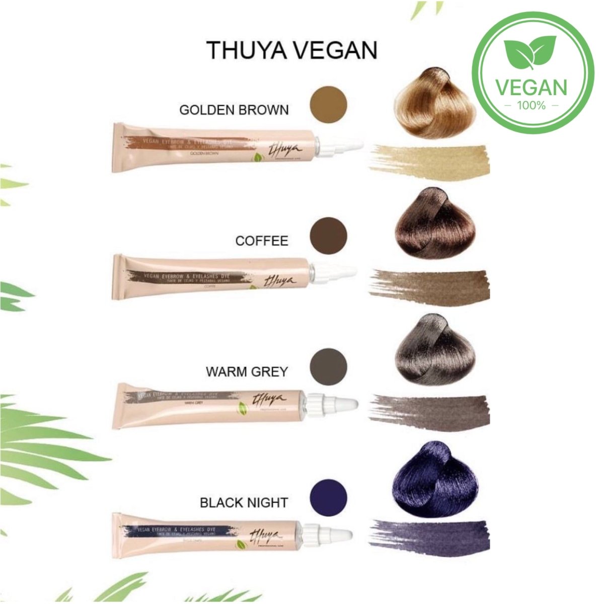 THUYA - VEGAN Brows & Lashes Tint Farbe (Vegan Line) – LashMaker Shop
