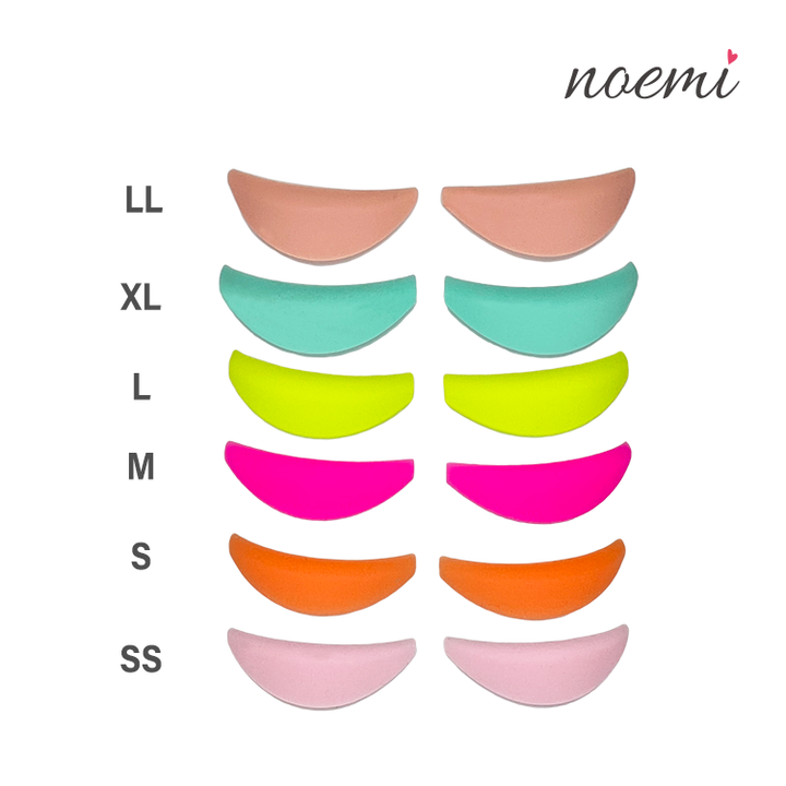 Noemi Rainbow - M-Curl - Mix Box 6 Paar