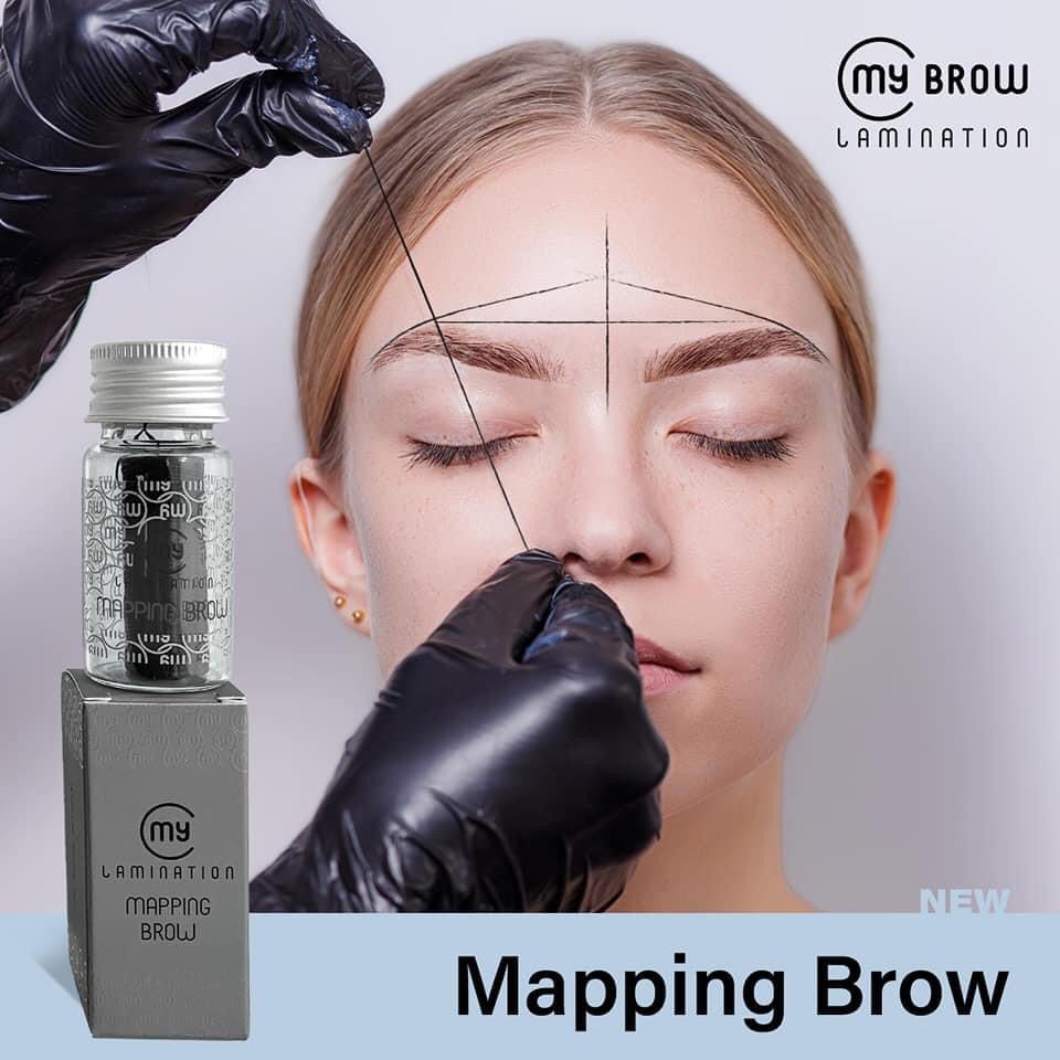 my lamination “MAPPING BROW”