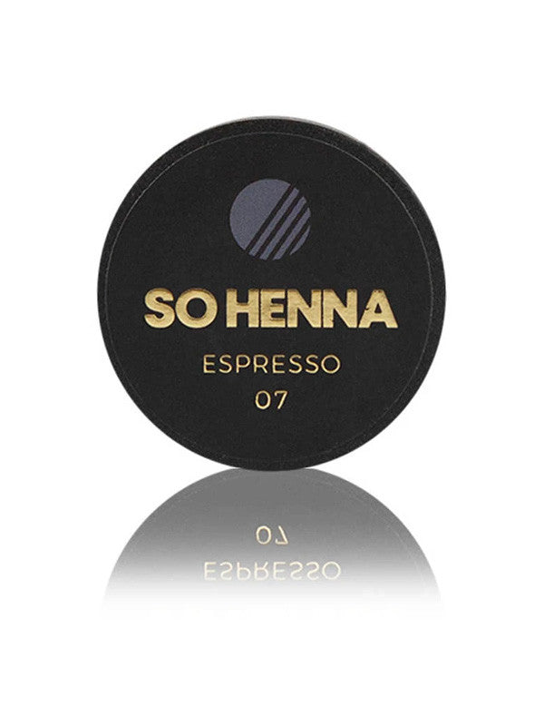 SO HENNA Augenbraue Henna Farbe - 07 Espresso