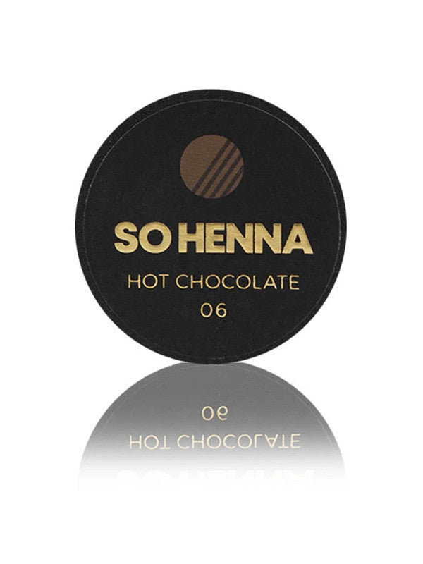 SO HENNA Augenbraue Henna Farbe - 06 Hot Chocolate