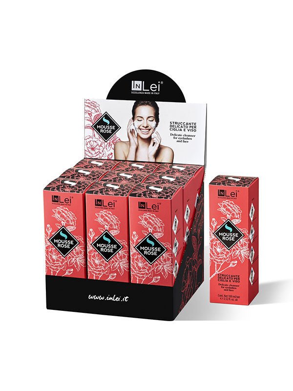 InLei Thekendisplay Shampoo - 'MOUSSE ROSE' - LashMaker Shop