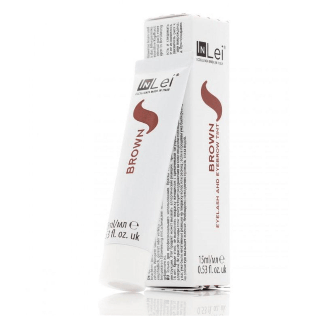 InLei Wimpern - und Augenbrauenfarben "BROWN" - Braune Farbe - LashMaker Shop