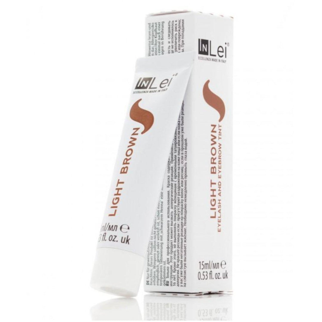 InLei Wimpern - und Augenbrauenfarben "LIGHT BROWN" Hellbraune Farbe - LashMaker Shop