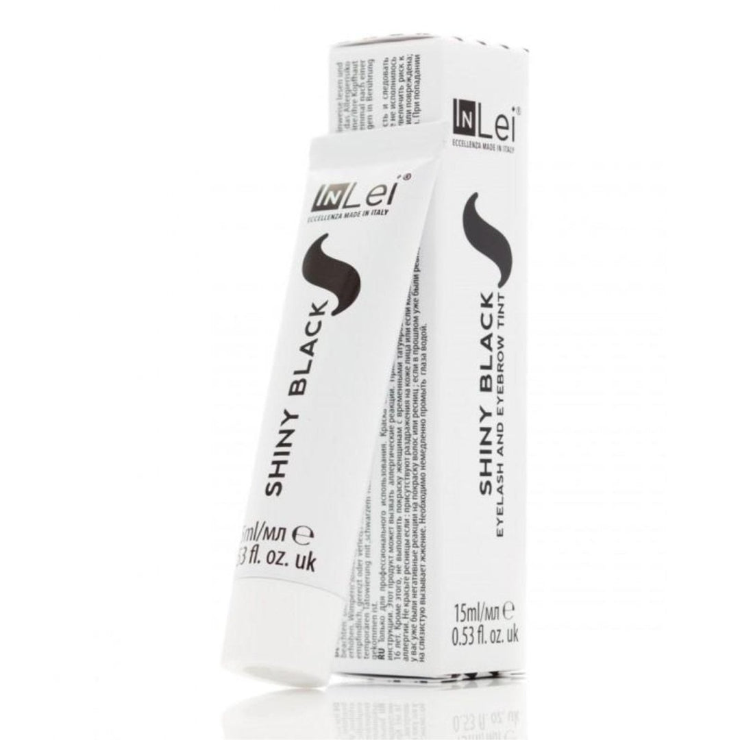 InLei Wimpern - und Augenbrauenfarben "SHINY BLACK" - Schwarz Farbe - LashMaker Shop