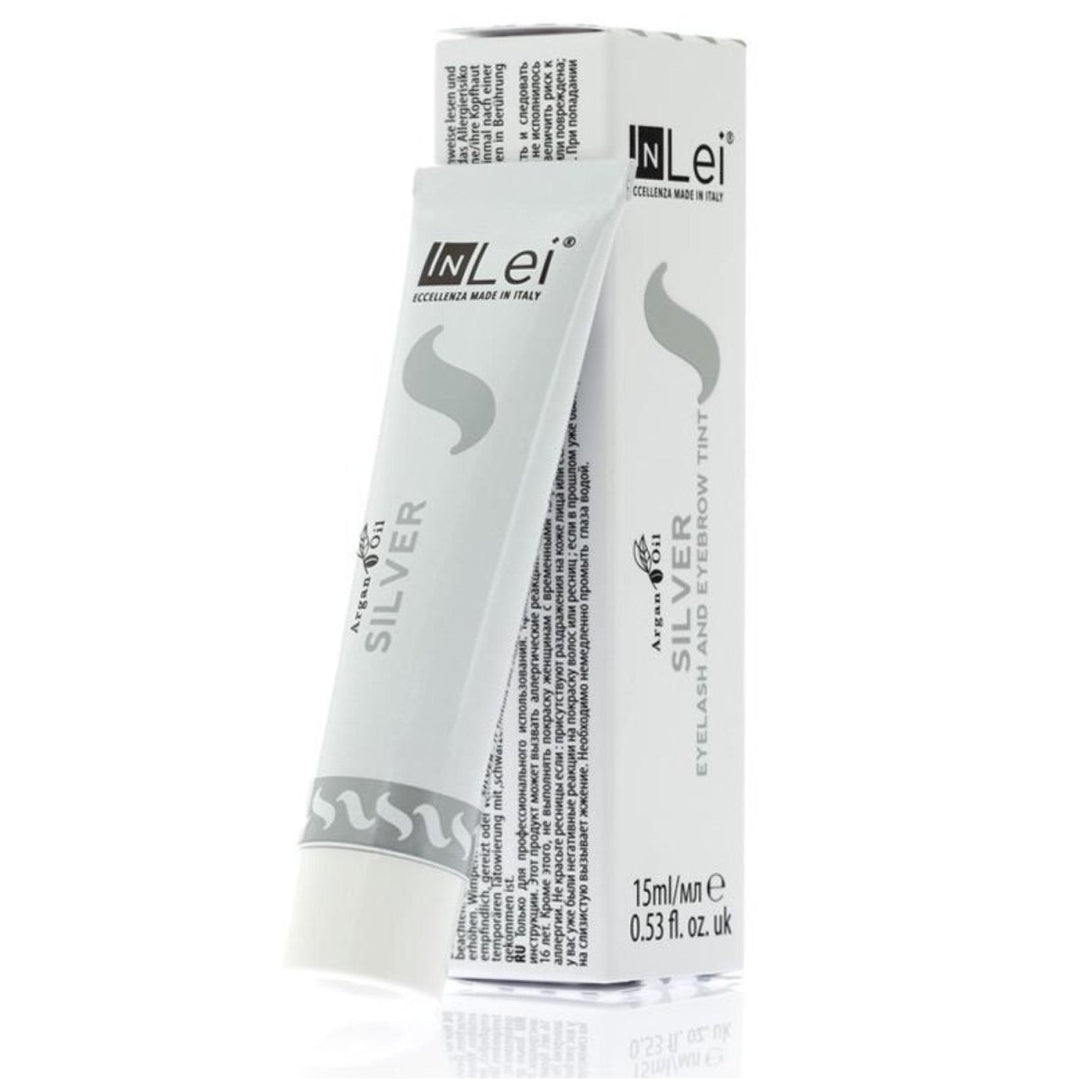 InLei Wimpern - und Augenbrauenfarben "SILVER" - graue Farbe - LashMaker Shop