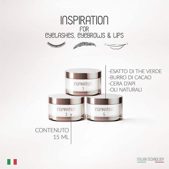 MyLamination "Inspiration 5" Vanillearoma Wimpern, Augenbrauen und Lippen Balsam - LashMaker Shop