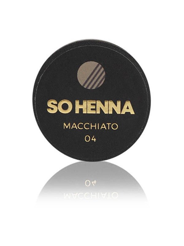 SO HENNA Augenbraue Henna Farbe - 04 Macchiato - LashMaker Shop