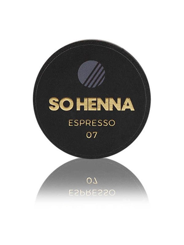 SO HENNA Augenbraue Henna Farbe - 07 Espresso - LashMaker Shop