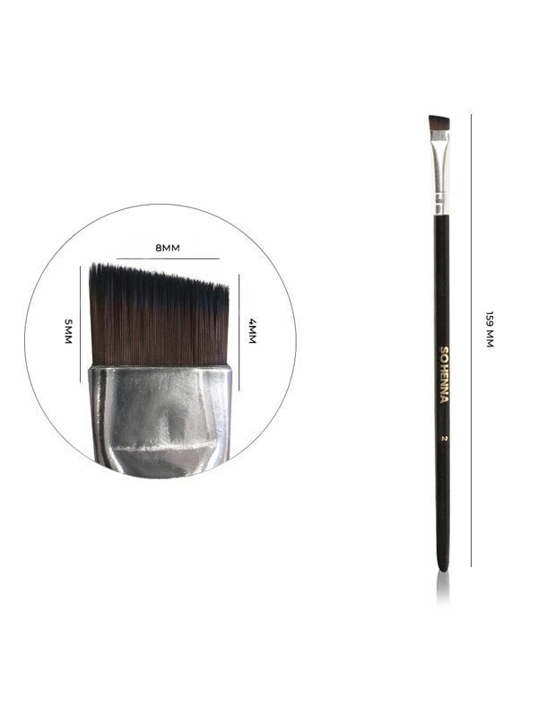 SO HENNA Pinsel Nr. 2 (6 - 5mm) - LashMaker Shop